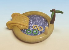 Babypool mit Rutsche