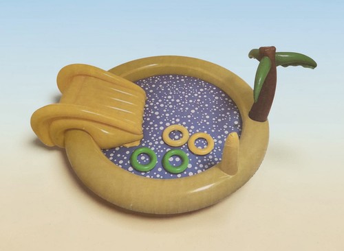 Babypool mit rutsche - babypool,