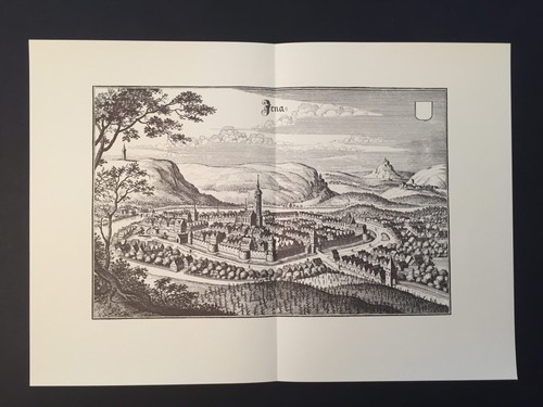 Jena kupferstich merian 1644 - jena,