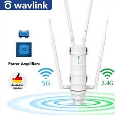 1200Mbit/s WLAN-Verstärker,Outdoor Langreichweite Wetterschutz Wireless-Repeater