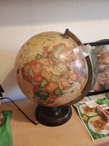 Beleuchteter tischglobus - beleuchteter,