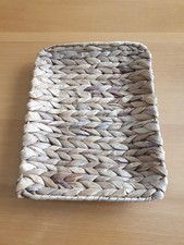 Tablett oder leer Rattintasche