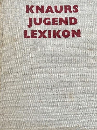 Knaurs jugend lexikon - knaurs,