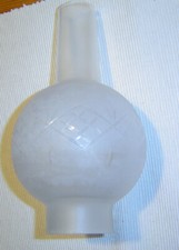 LAMPENGLAS 22cm für Petroleumlampen u. andere Lampen dieser Form + Bauart - GLAS