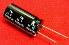 Elko 2200uF 50V 105°C Low ESR