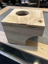 Hamsterhaus aus Holz, Hamsterkäfig, Versteck für Mäuse, Ratten, Lebensraum