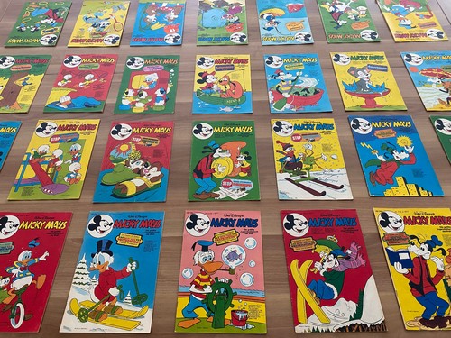 Micky maus comic hefte - micky, 1977