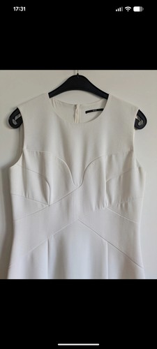 Weißes cocktailkleid von hugo - weißes,