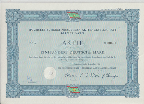 Hochseefischerei nordster - nordster, ag