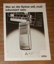 Seltene Werbung vintage BRAUN FLEX CONTROL 4550 universal cc Rasierer 1992