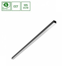 LED ALLDAY BASIC 150cm Deckenleuchte 50W 6250lm Schwarz 115° IP20 2700-6000K CCT