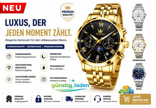 Armbanduhr herren chronograph - herren,