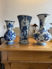 Delft Keramik 3 Vasen