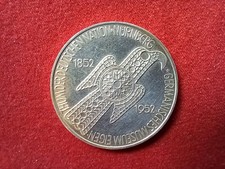 BRD 5 DM 1952 D Gedenkmünze Silber Germanisches Museum Jäger Nr. 388 AKS 210 vz