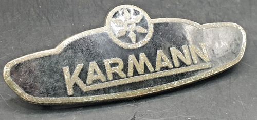Original alte karmann plakette - alte,