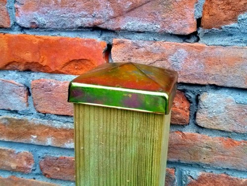 Pfostenkappen stahl 7x7 9x9 - stahl,
