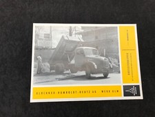 Original lkw prospekt - lkw,