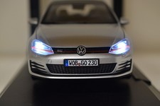 2013 VW GOLF VII GTI REFLEX SILVER 1:18 NOREV 188551 XENON UMBAU VERY RARE