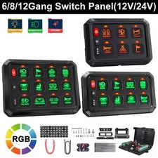 6/8/12 Gang Schalttafel LED