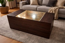 Handgefertigter Couchtisch Aus