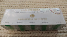 5 X 5 Euro Gemäßigte Zone, Sammlermünzen 2019, Klimazonen der Erde, A,D,F,G,J