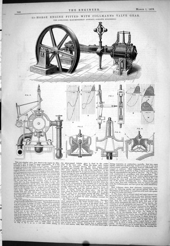 Alter 1878 motor collmann - motor,