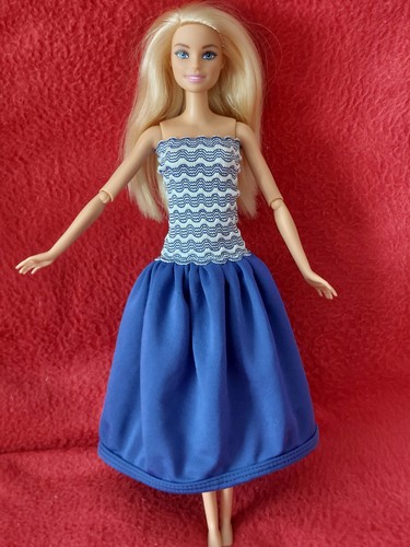 Barbie kleid blau - barbie,