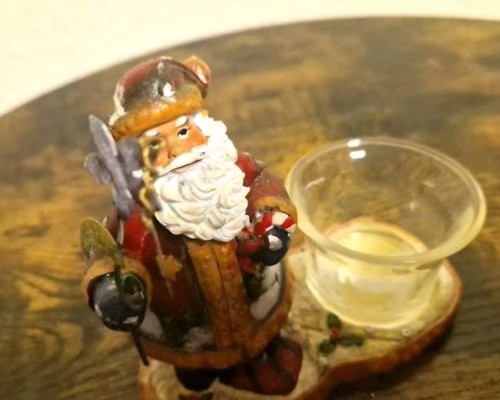 Vintage weihnachtsmann - vintage,