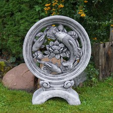 Skulptur koi fisch japan - skulptur,