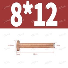 Kupfer Nieten Ø 1,5 2 2,5 3 4