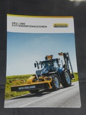 NEW HOLLAND Mähwerke, Wender, Schwader Prospekt von 10/2022 ( NH 266 )