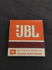Streichholzheftchen, JBL