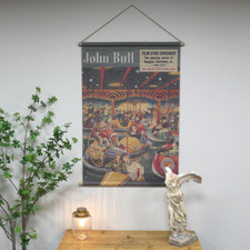 Large Vintage Style Retro