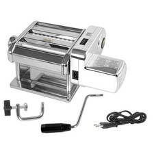 Marcato, Breiter 180 MM Motor Sheeter Chrom pasta Maker Italy + pastadrive 220V