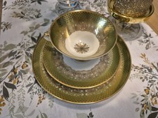 Winterling Marktleuthen Bavaria 3 x Sammeltasse Sammelgedeck Gedeck Goldrand Alt