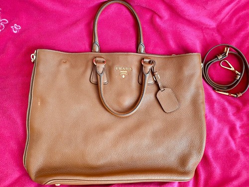 Prada vitello daino shopper - vitello,