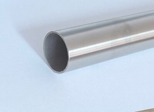 Edelstahl Rundrohr geschliffen