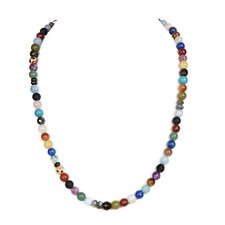 Bunte edelstein kette - bunte,