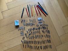 Konvolut Kalligraphie alte Schreibfeder Federhalter Holz ROtring A.W.Faber Graph