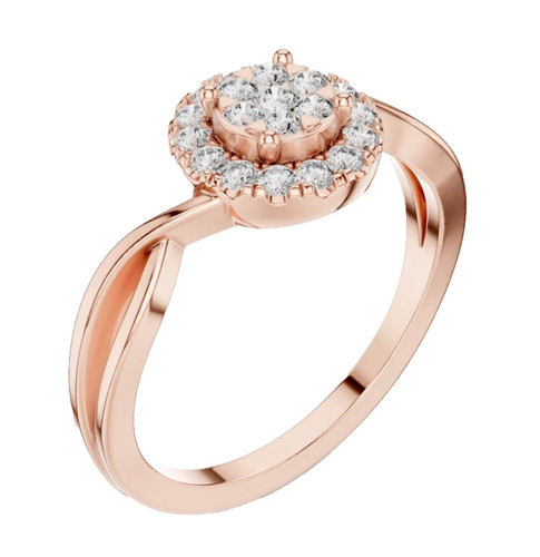 14k roségold lab grown - 14k, lab-grown