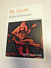 alte Noten Siegfried Schwab Folk Concerto Folk Picking Finger Style Guitar