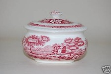 Zuckerdose 9 cm Tower Pink Spode Copeland