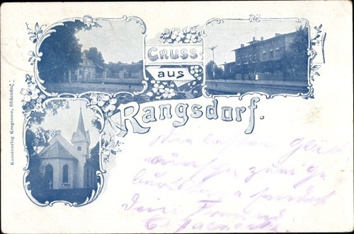 Rangsdorf brandenburg - ak, in