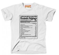 T-Shirt Unisex DOSIS RHODESIAN RIDGEBACK Lebensergänzungsmittel Männer Hund Hund