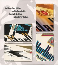 Marlboro Lights, Telefonkarten -Set 92, DPR 3100, Neu, OVP im Schmuckkarton