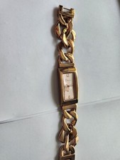 Alexander Sternen Damenuhr , Panzerarmband , Edelstahl,  IP Gelbgold beschichtet