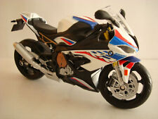 BMW S 1000 RR  Weiss Blau Rot  1:12 Huadawei NEUHEIT !!