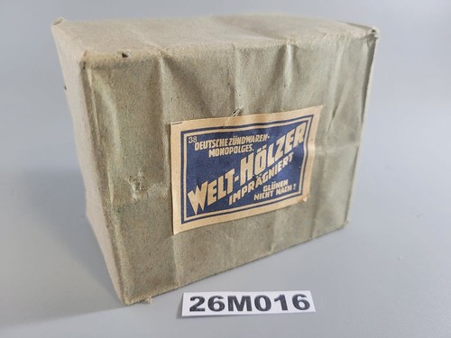 Packung streichhölzer - 1x,