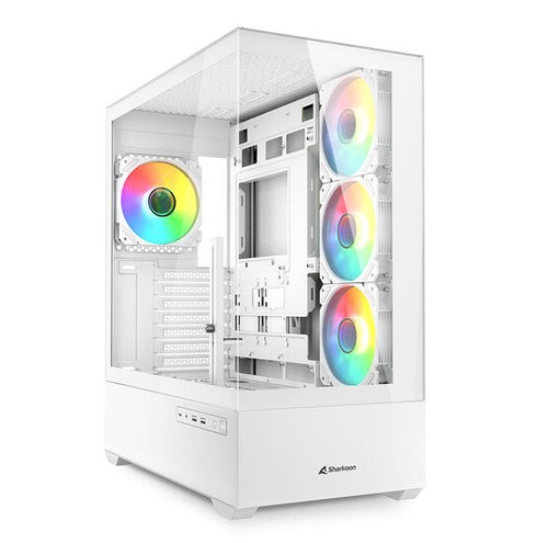 Sharkoon gehäuse ak6 - pc, rgb