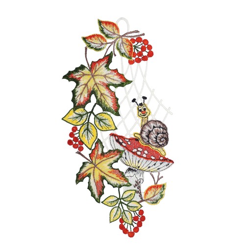 Fensterbild schnecke mit - fensterbild,